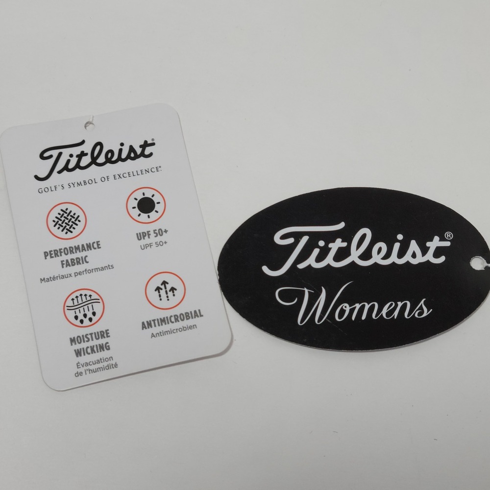 Titleist Womens Sundrop Sun Visor Hat Golf UPF 50 Wicking Adjustable White NEW - Picture 2 of 14